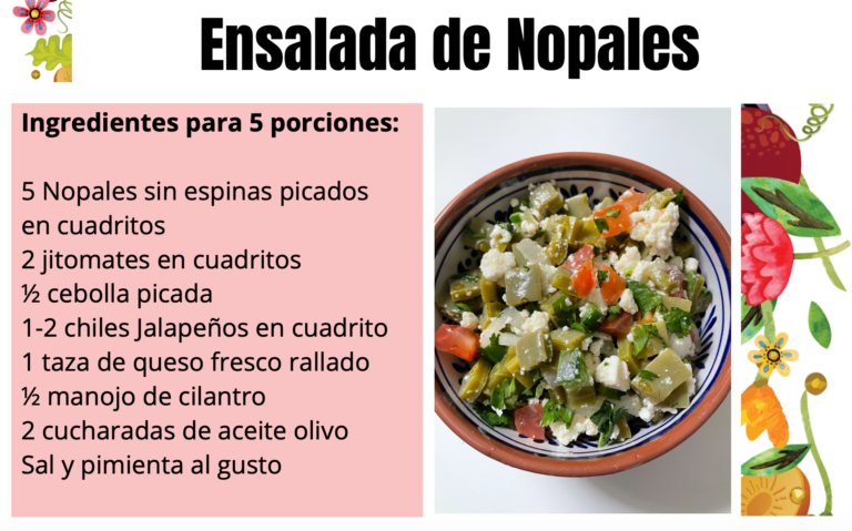 Deliciosa receta de ensalada de nopales: ¡Aprende cómo hacerla!