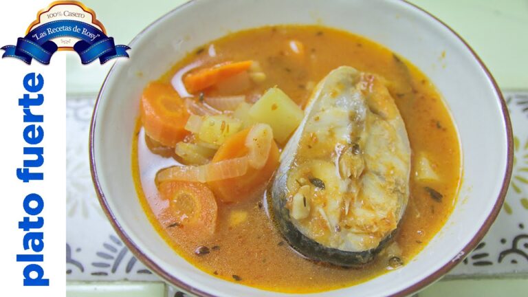 Delicioso caldo de pescado con verduras: ¡Una receta fácil y sabrosa!