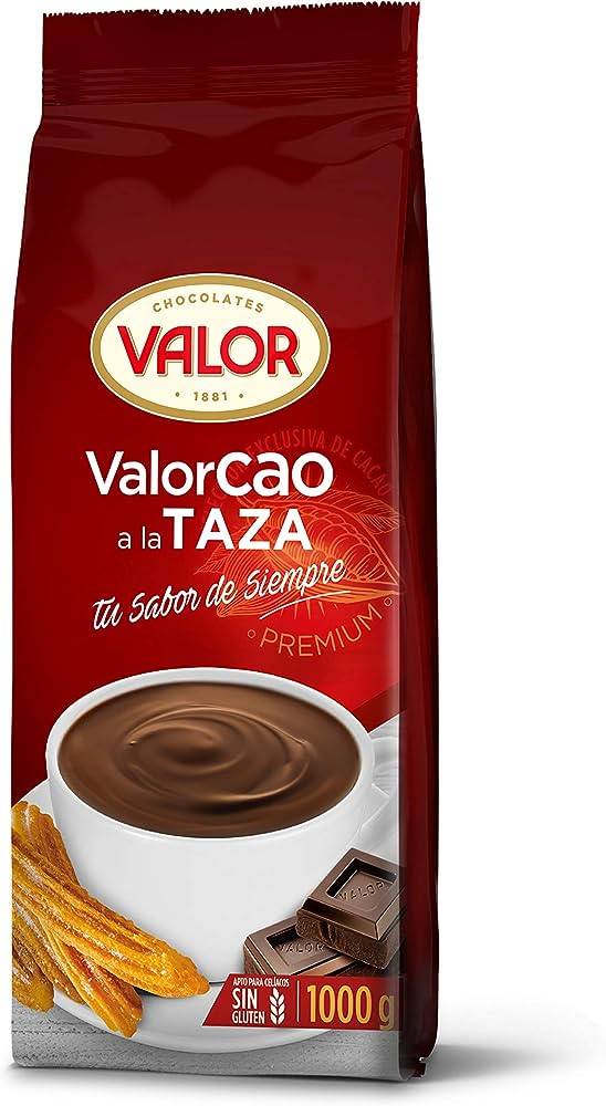 Delicioso chocolate a la taza con auténtico cacao puro Valor