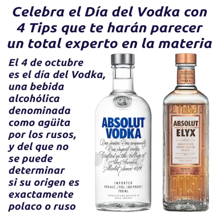 La mejor forma de disfrutar del vodka