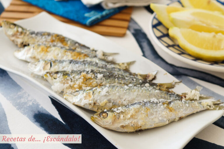 Preparación imprescindible para asar sardinas frescas