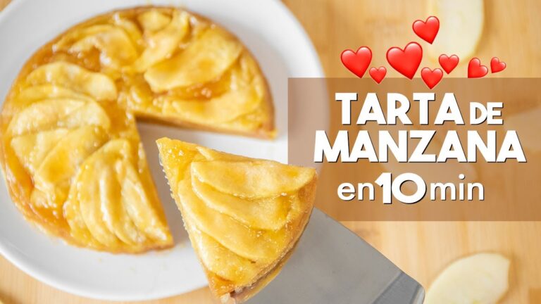 Tarta de Manzana al Microondas en Solo 10 Minutos: Receta Fácil y Deliciosa