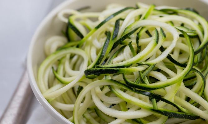 Utensilio para preparar espaguetis de calabacín: una forma saludable y deliciosa